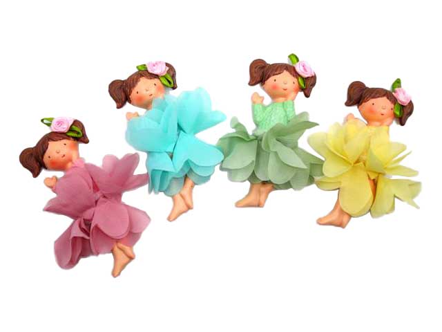 Bimba calamita con petali 190038