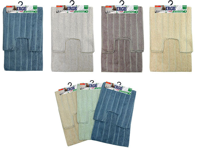 Tappeto bagno lines 3 pezzi tap4256a