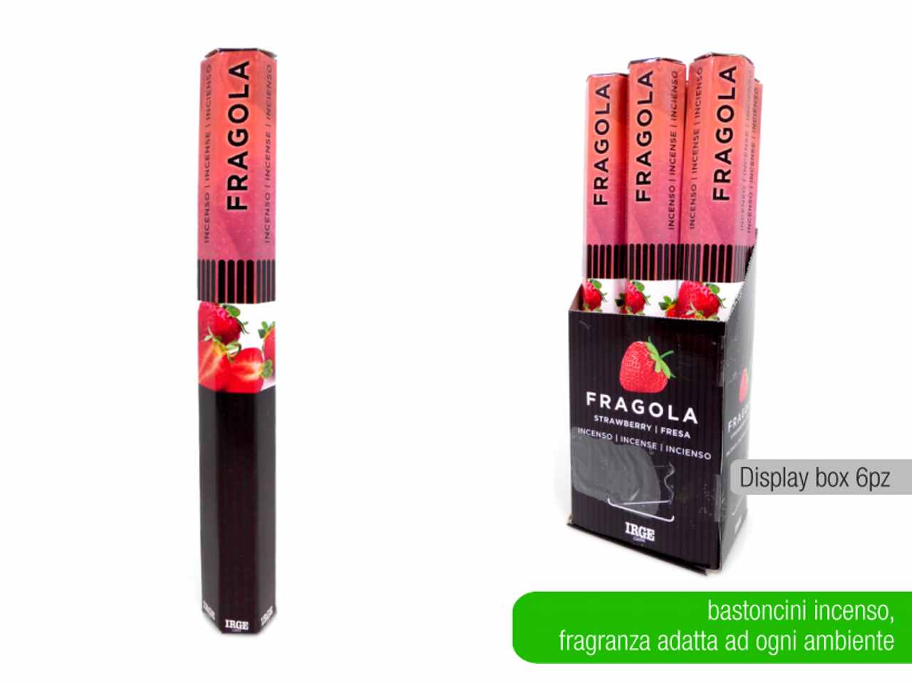 Incenso fragola 20pz deo4316a