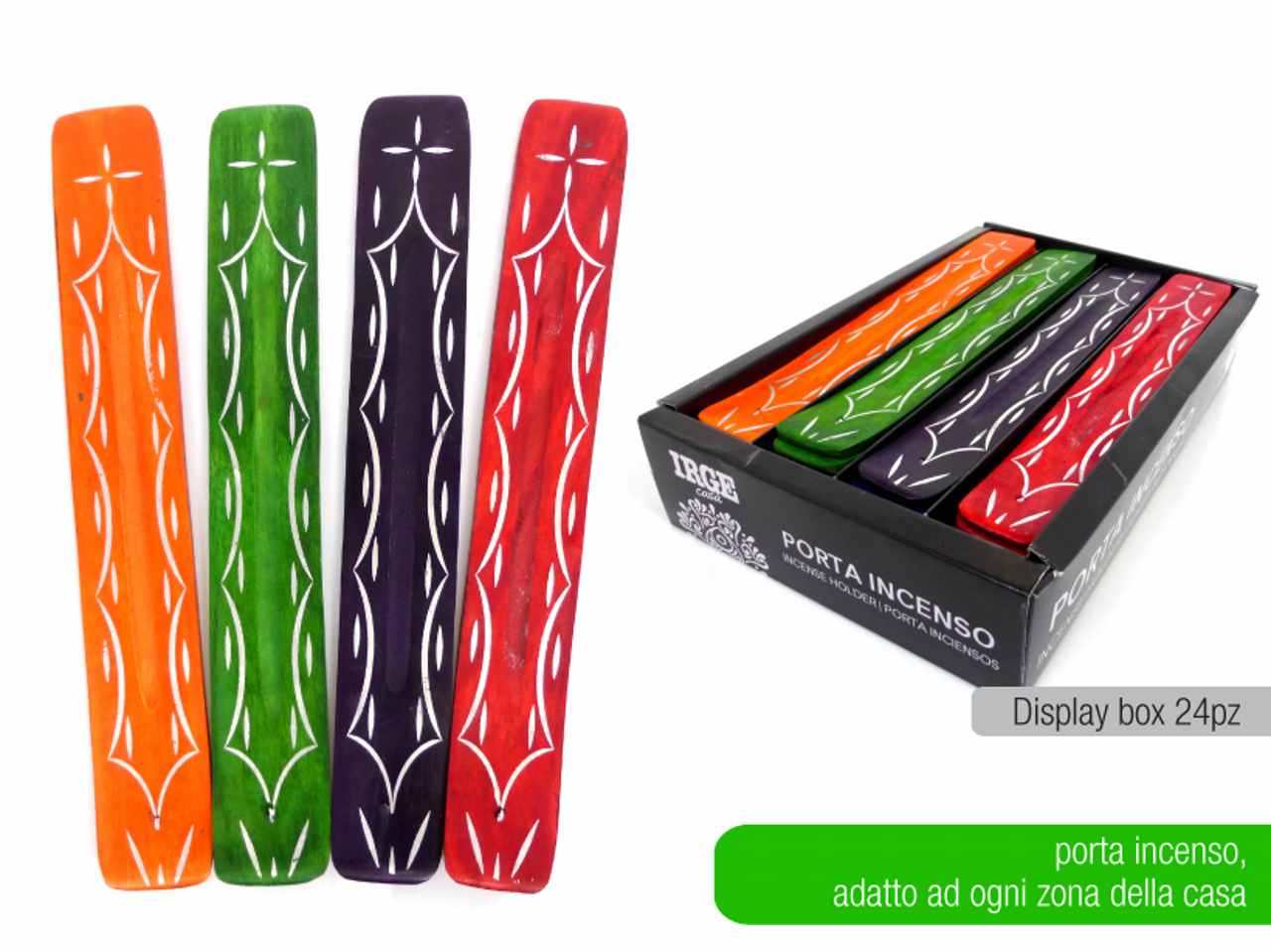 Porta incenso legno deo4330a