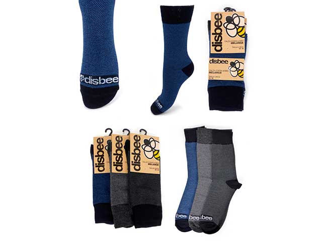 Calza uomo 3 pezzi melange corta cal4569a
