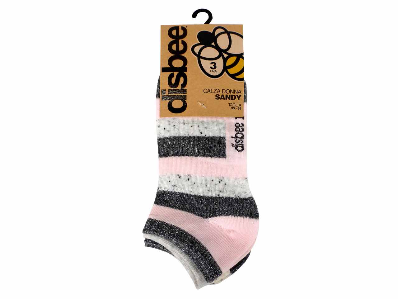 Calza donna sandy 3 pezzi tg.35-38 cal4745a