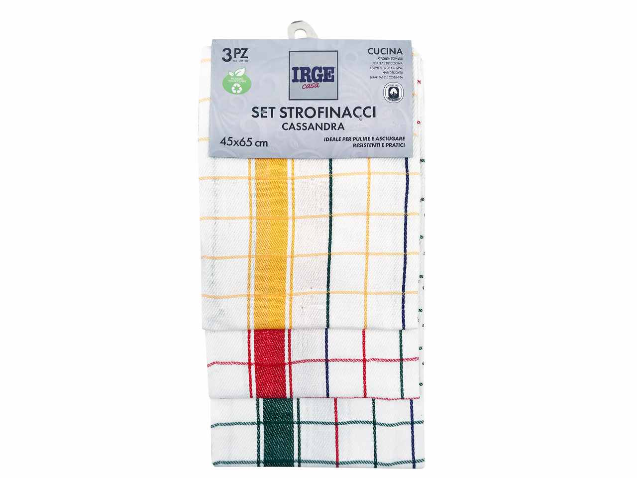 Strofinaccio cassandra 3 pezzi str4934a
