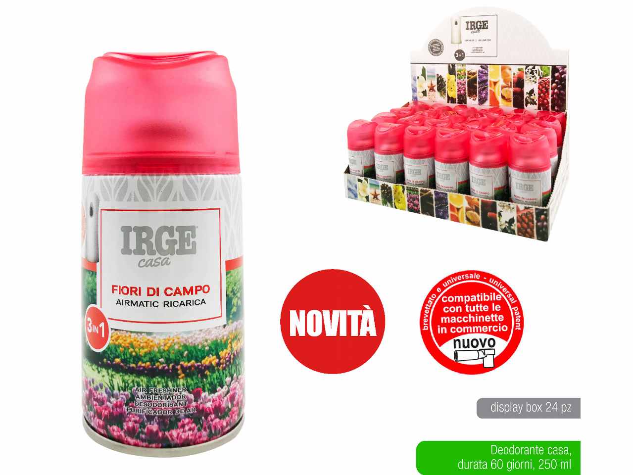 Deo irge 250ml fiori di campo deo4944a