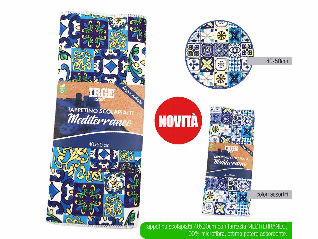 L.mediterraneo tap. scolapiatti 40x5 tap5217a
