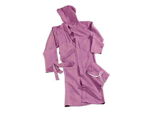 Accappatoio donna fucsia a4m 150gr 5285
