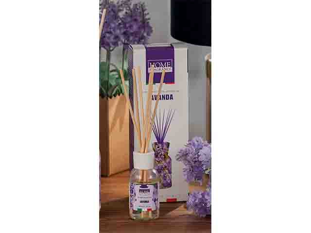diffusore con bacchette 30ml lavanda 53583