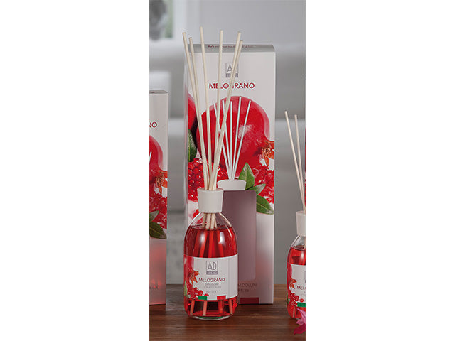 diffusore con bacchette 500ml melograno 55976