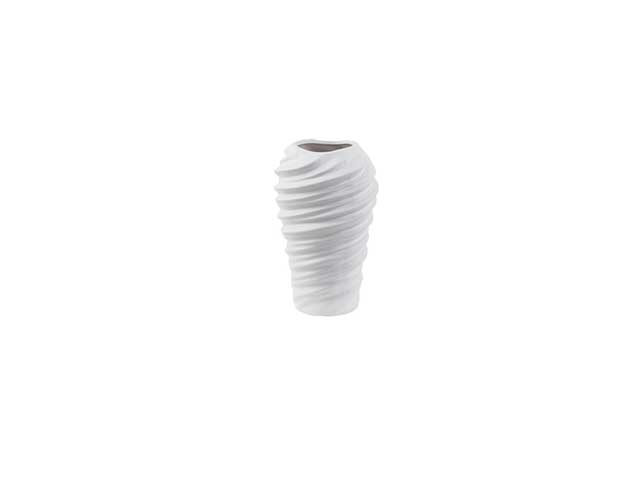 vaso ceramica polka d.14,5xh24 60407