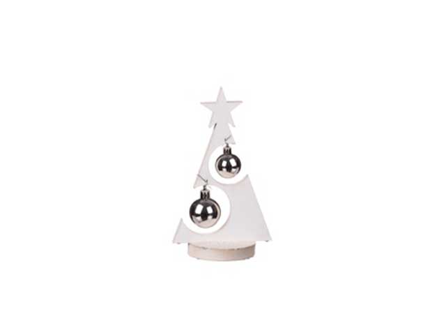 albero natale legno x decorazione 12x8xh20 65451