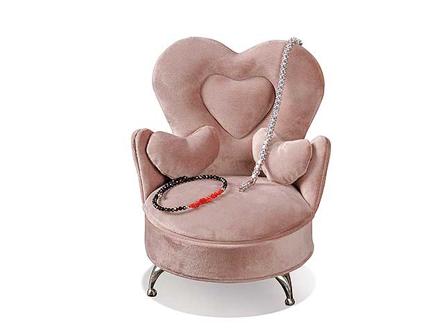 porta gioie vell poltrona 16x13x18cm 66364