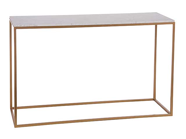 console marmo e ferro 120x40xh78cm 67517