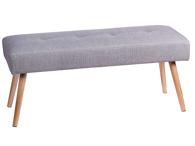 linea verveg panca vellinea grigia 110x40xh47 67924