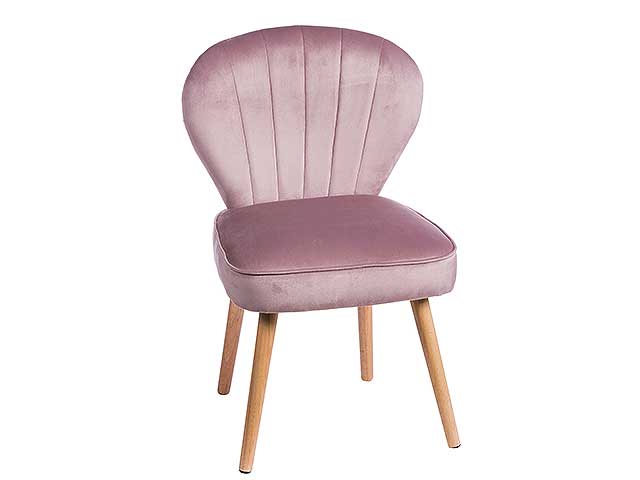 Sedia vell.jarron rosa 53x56xh84cm67942