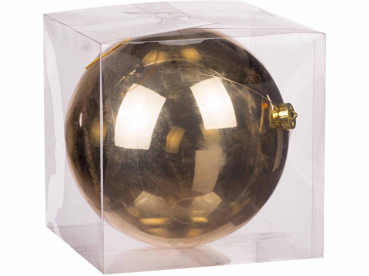 pallina di natale oro d.20cm