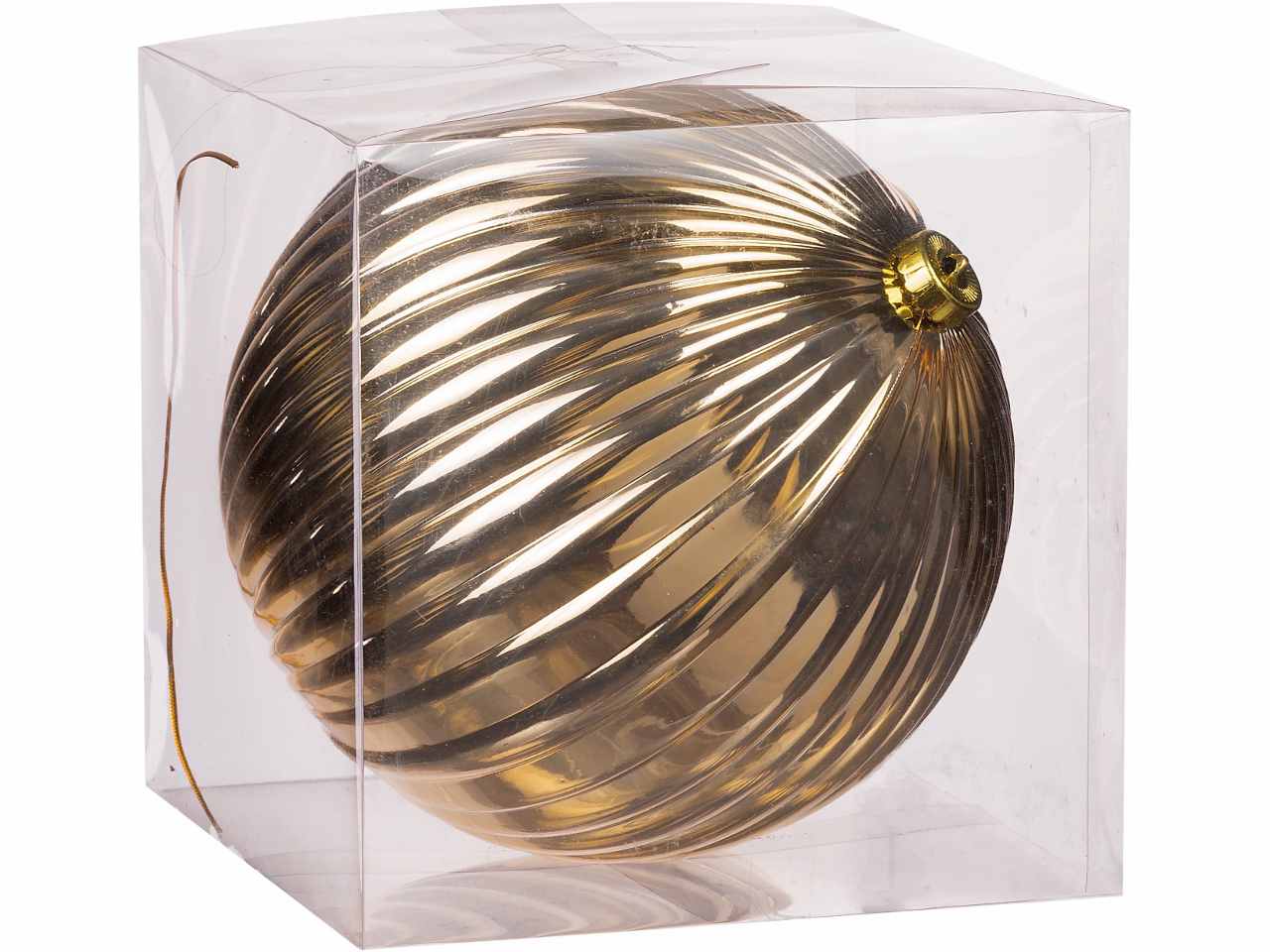 pallina di natale oro d.20cm