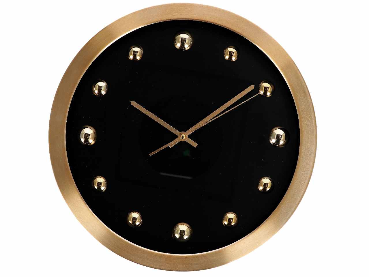Orologio parete alluminio d40cm 72310
