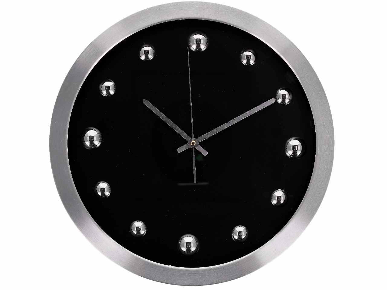 Orologio parete alluminio d40cm 72310