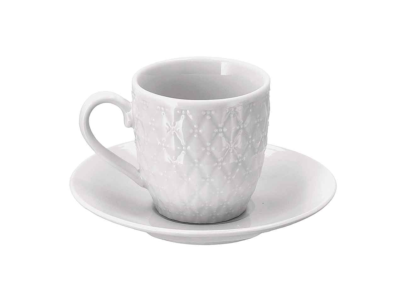 Tazzine caffe' 6 pezzi 72341