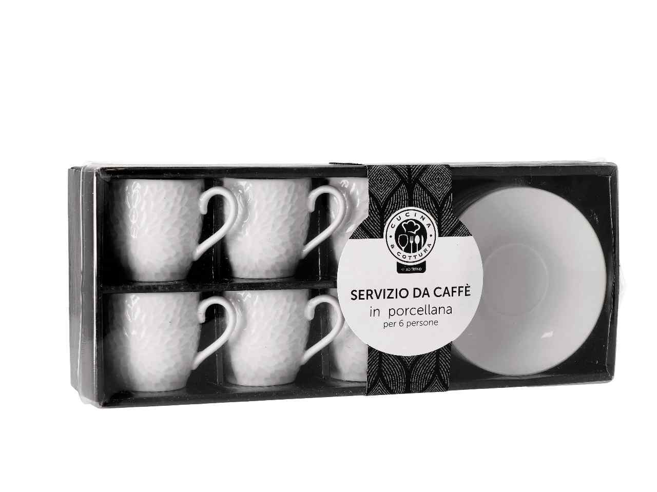 Tazzine caffe' 6 pezzi 72341