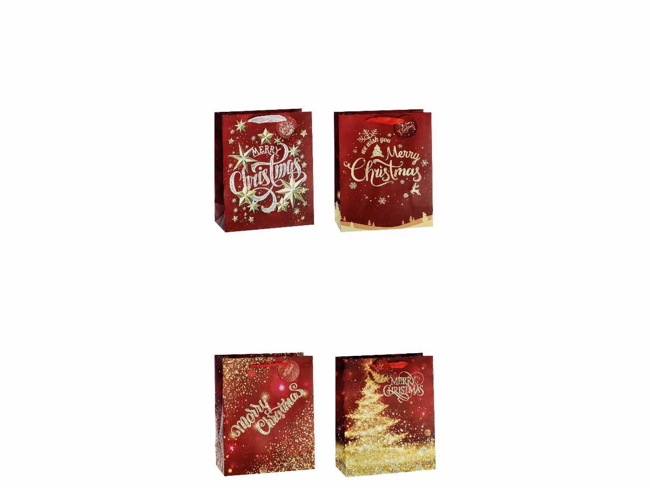 Busta 126x12xh32cm in carta natal 76376