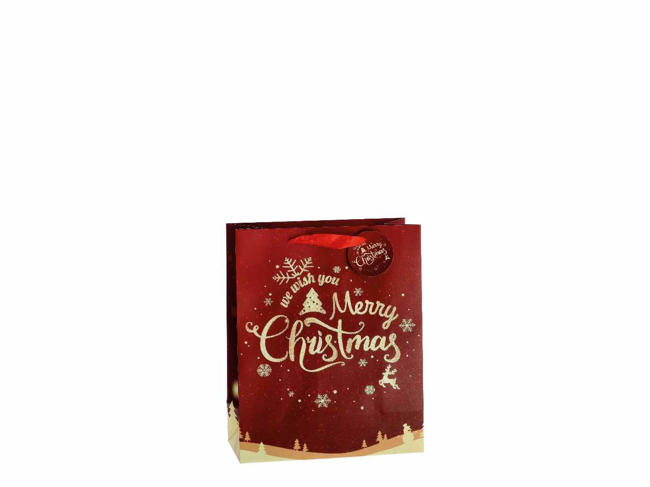 Busta 126x12xh32cm in carta natal 76376