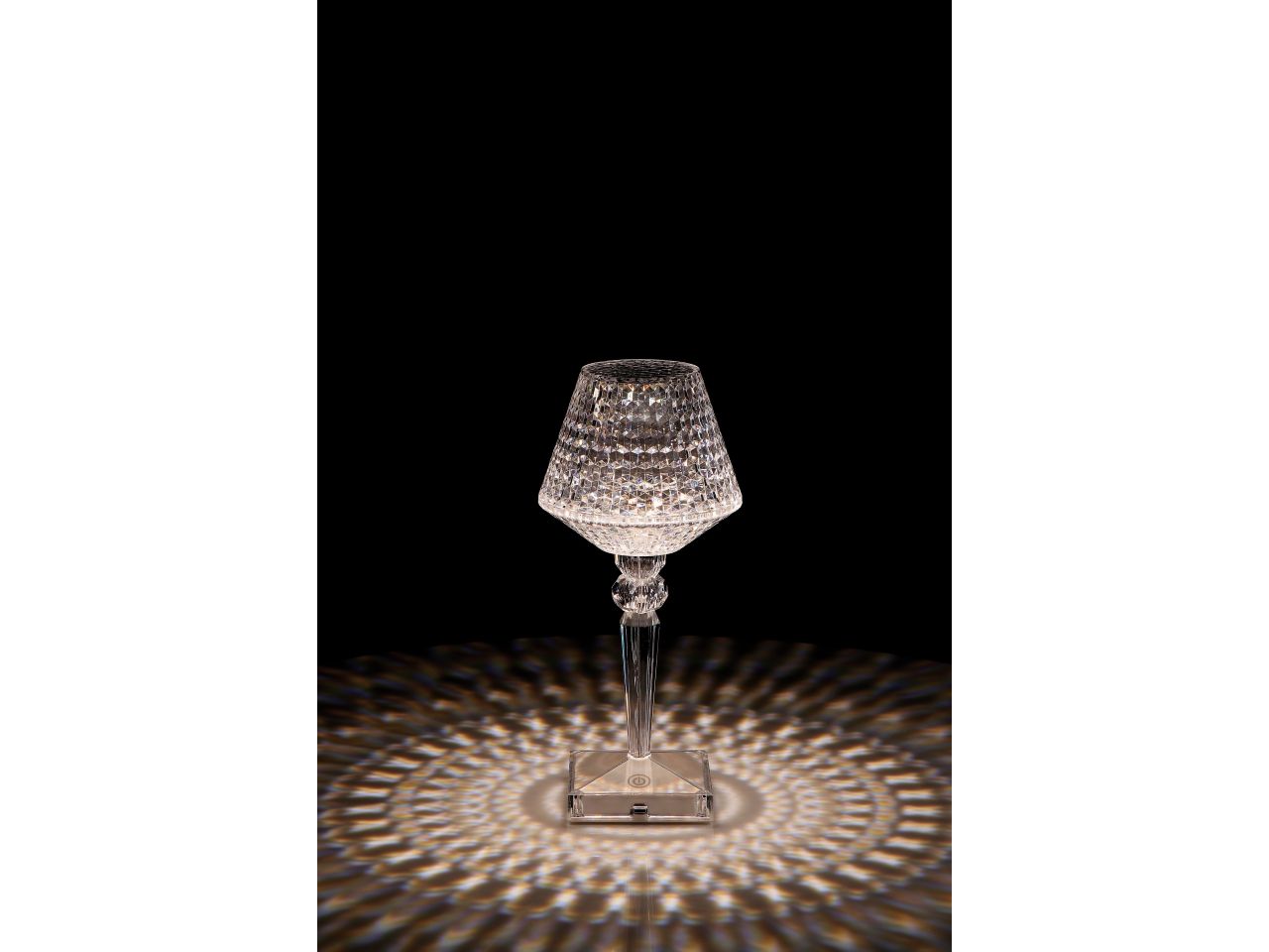 Lampada da tavolo vivian touch ricaricabile d.8,5xh.24,5cm