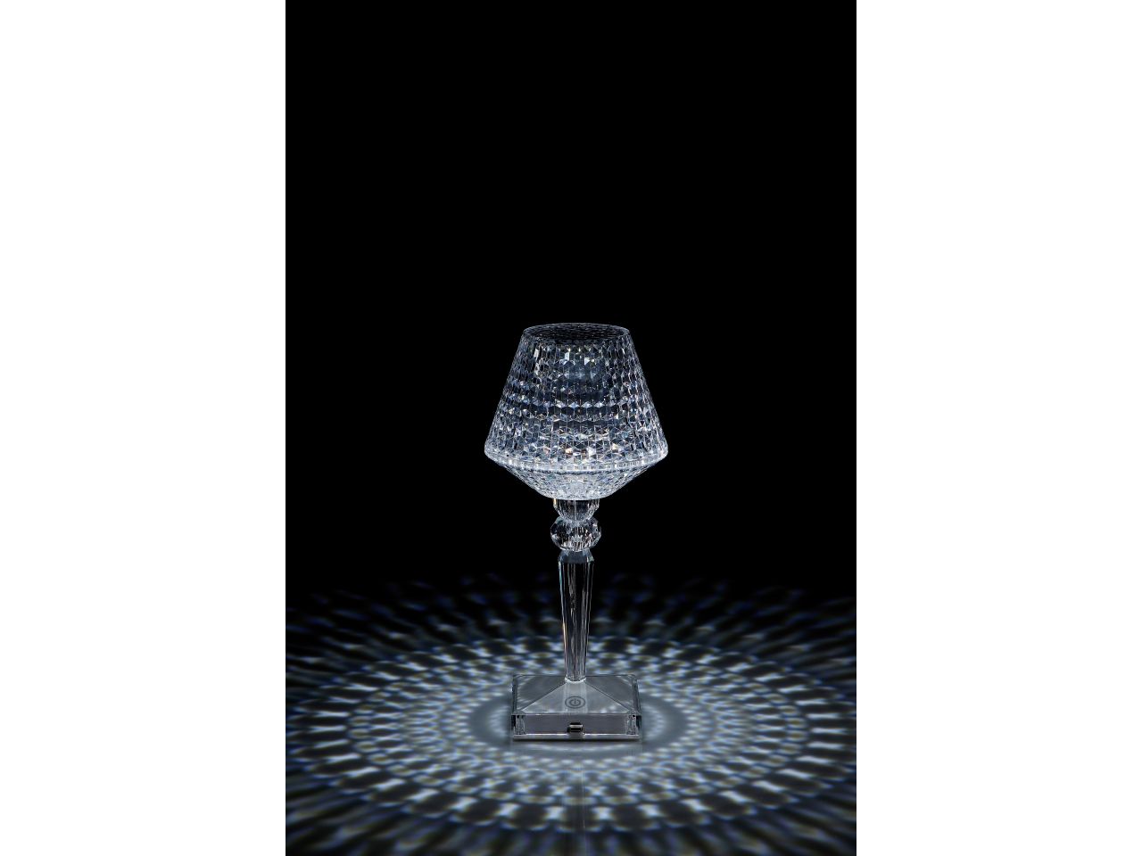 Lampada da tavolo vivian touch ricaricabile d.8,5xh.24,5cm