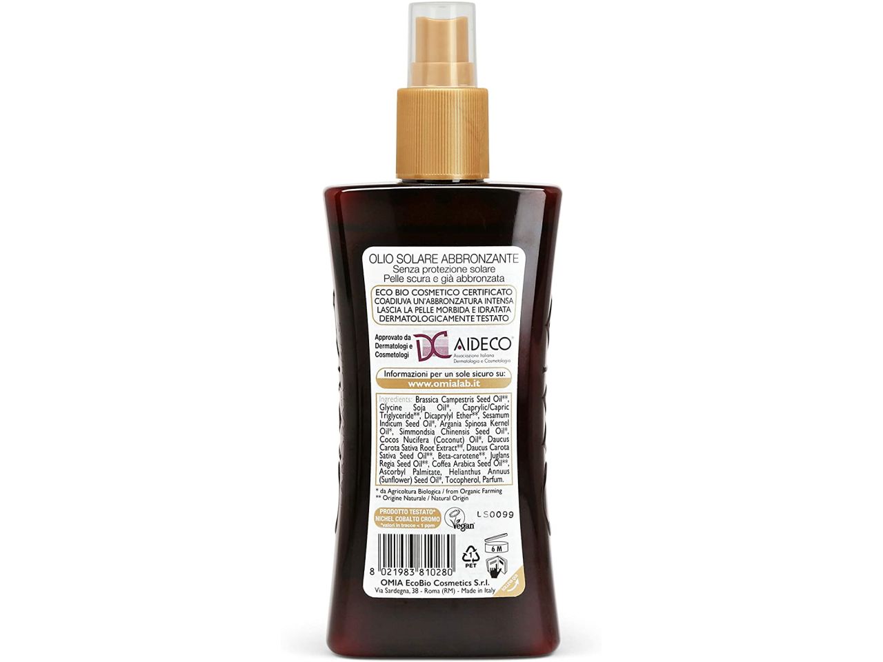 Omnia olio solare 200ml