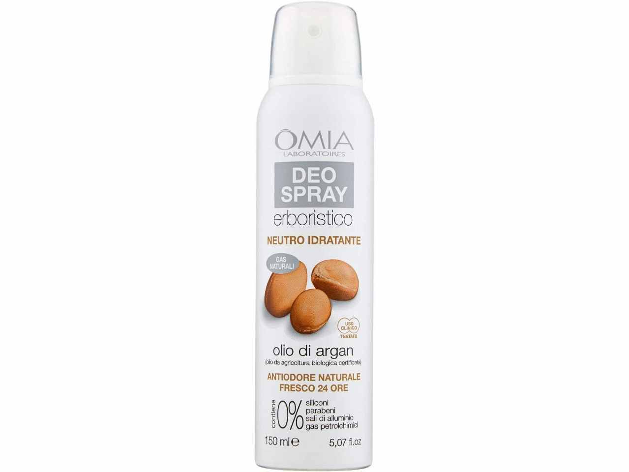 Omnia deo spray erboristico olio di argan 150ml