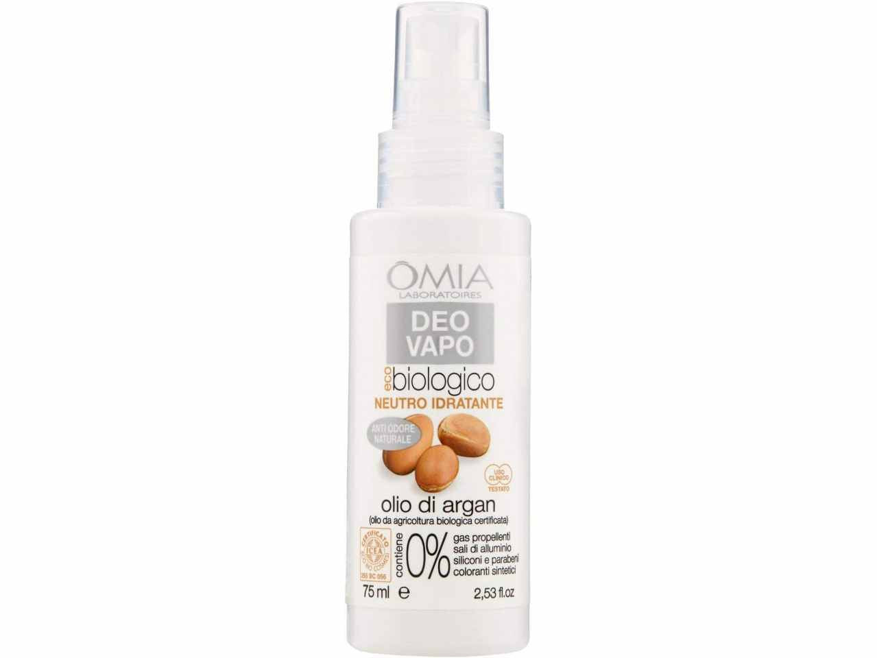 Omnia deo vapo eco biologico olio di argan 75ml