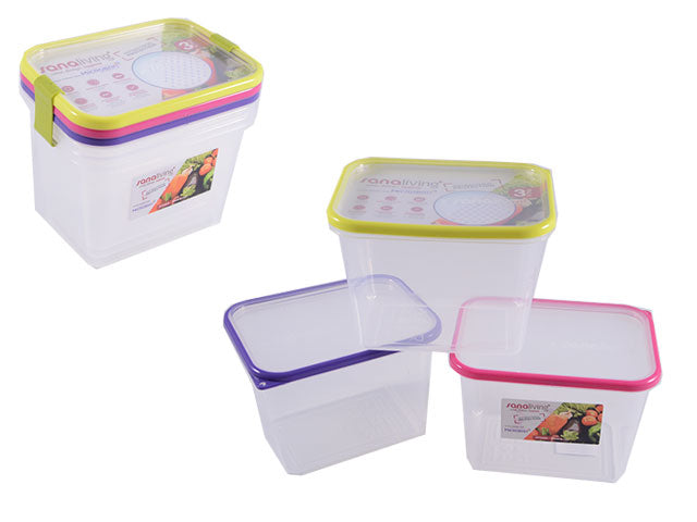 contenitore 19x14x13,5cm 3pz s2323ca