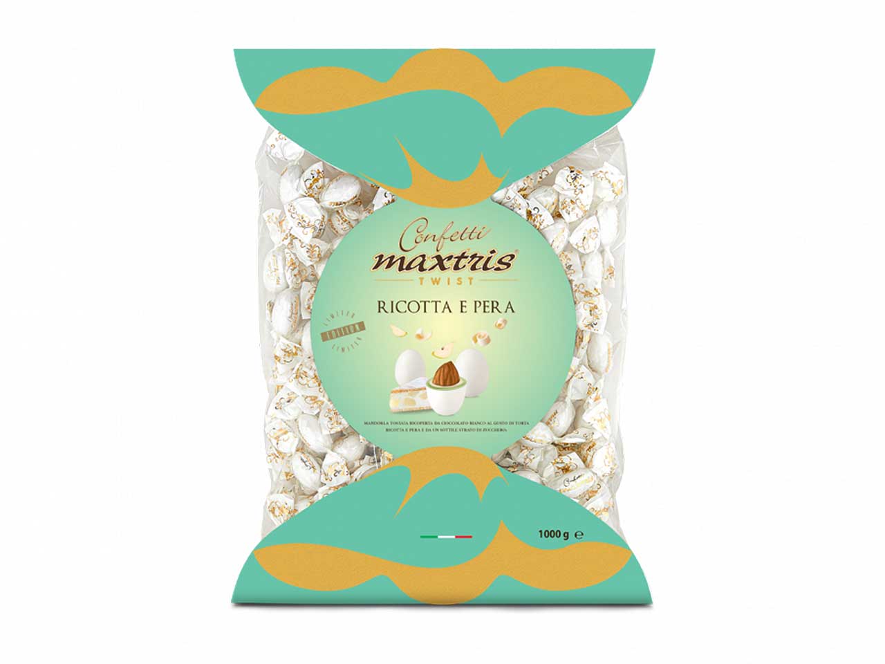 confetti twist maxtris ricotta e pera 1lg twmaxric