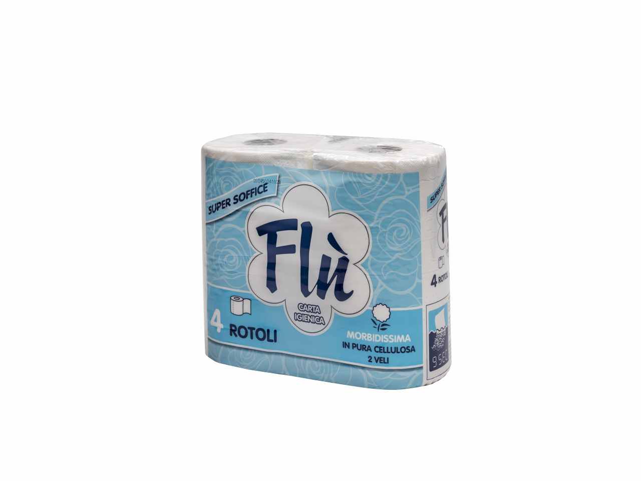 Flu' carta igienica 2 veli 4 rotoli
