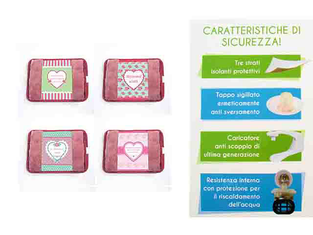 Borsa acqua calda elettrica love 294413