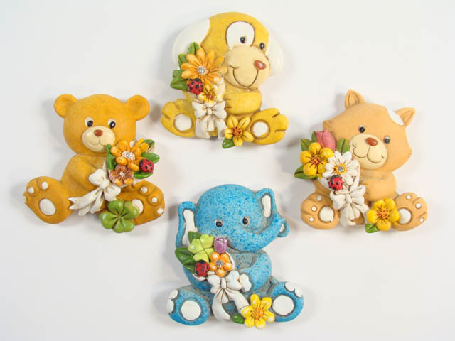 animal/fiori 7 cm.resina-cal pb11603 cf