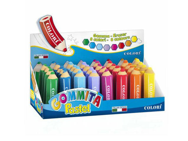 gomma matita pastel 32pz
