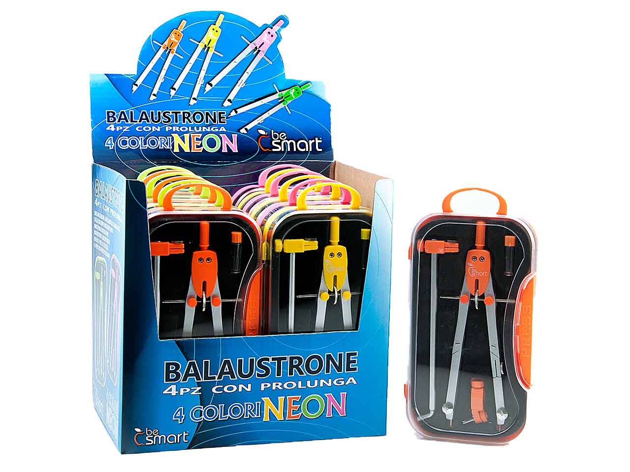 Balaustrone 4 pezzi con prolunga be smart 013