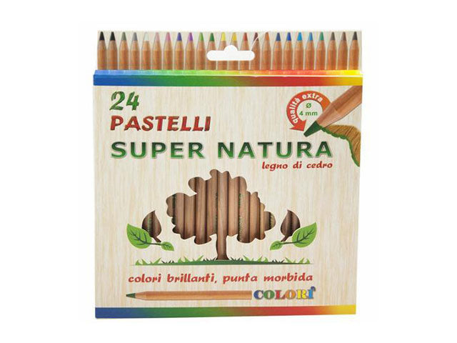 Pastelli super natura 24pz 00290036