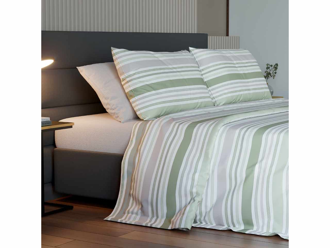 Mister cotton completo letto matrimoniale in flanella