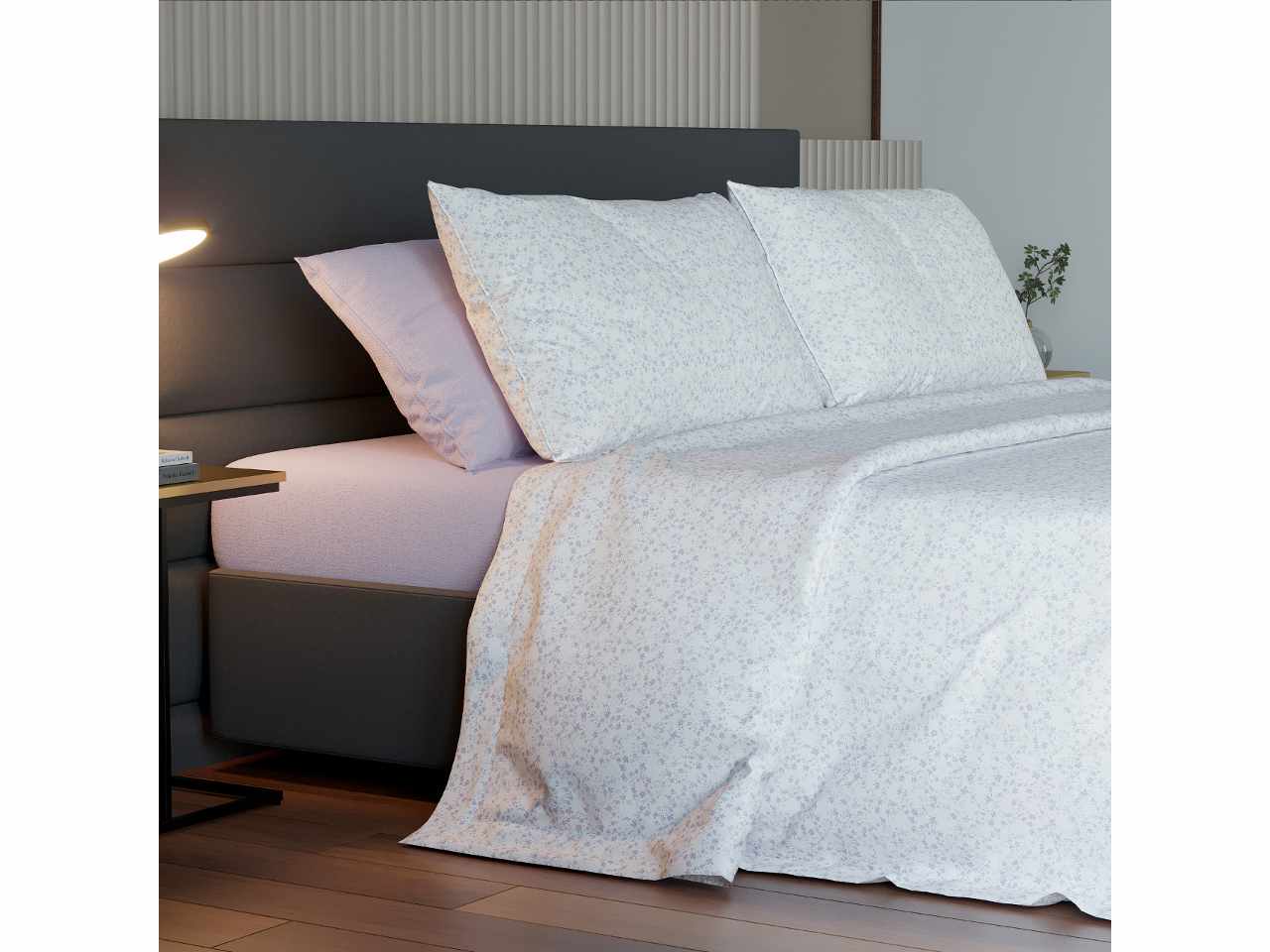 Mister cotton completo letto matrimoniale in flanella