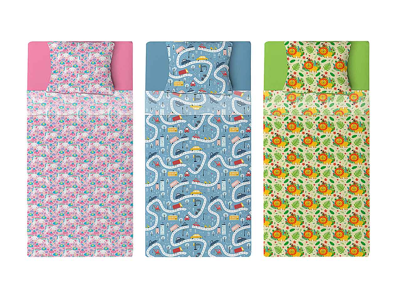 Completo letto singolo kids 019493