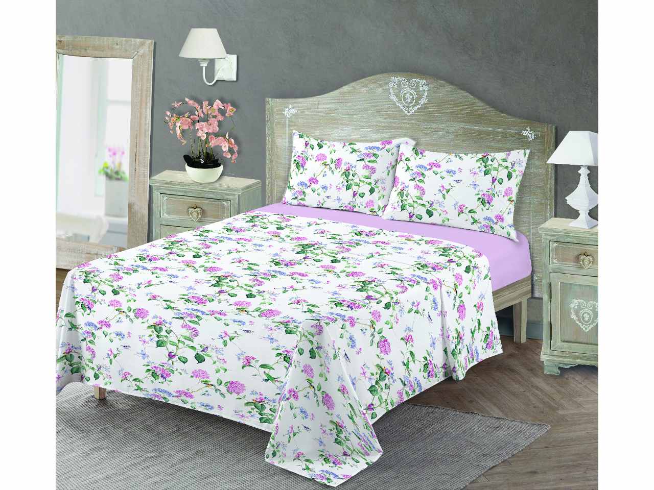 Completo letto matrimoniale 023308