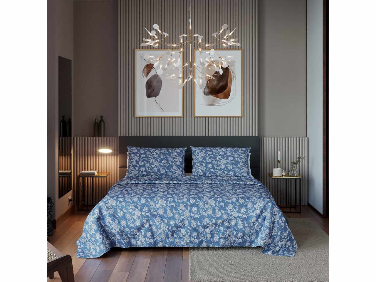 Mister cotton completo letto matrimoniale decoro paesi attraverso le stampe