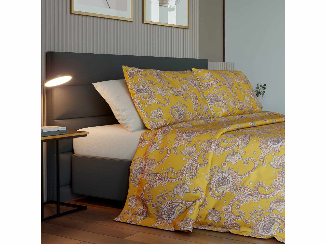 Mister cotton completo letto matrimoniale decoro paesi attraverso le stampe
