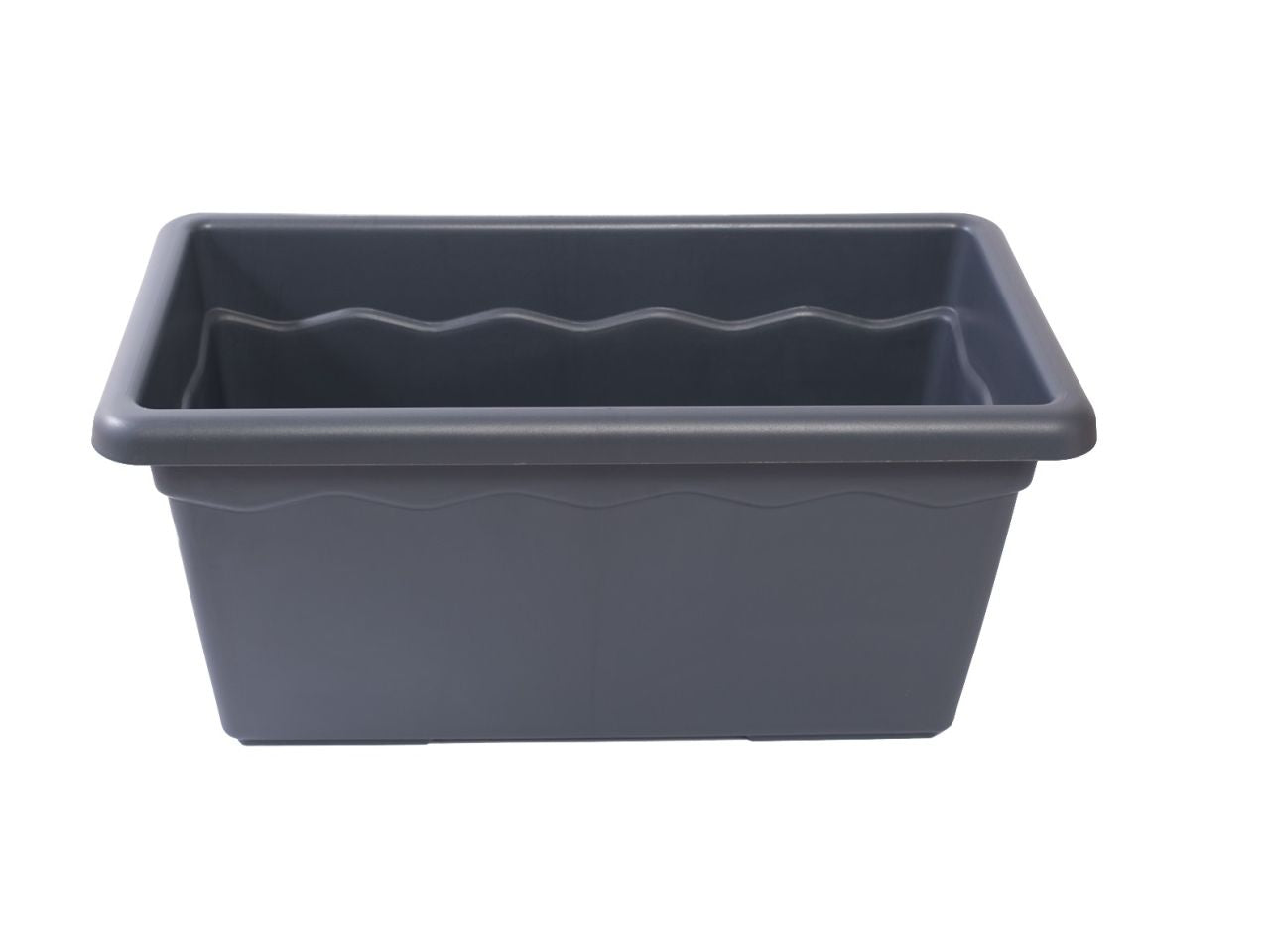 Fioriera vulcano 100 misura 100x44x40cm colore antracite
