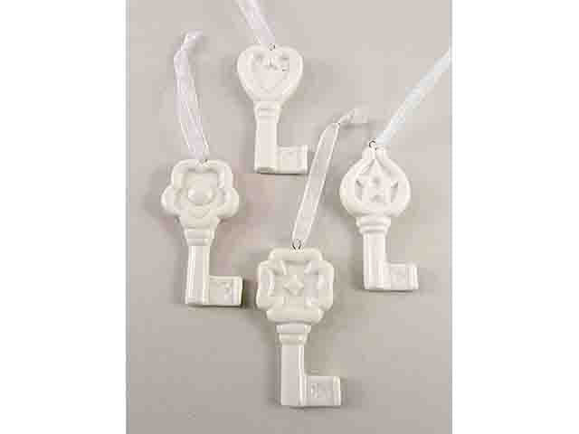 chiave ceramica 6,5cm 124445