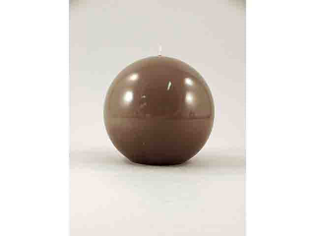 Candela sfera d3,5cm tortora 125605