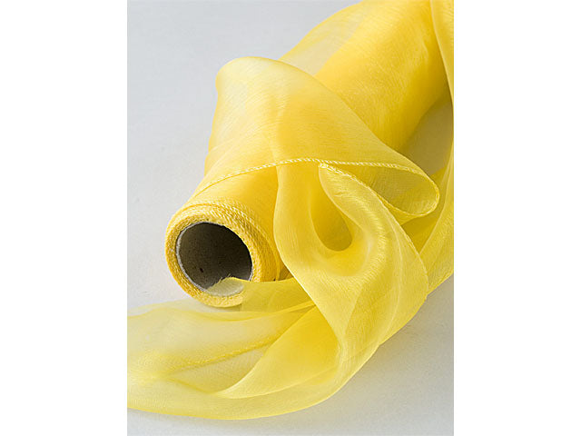 Bobina organza gialla 70cmx10mt 208750
