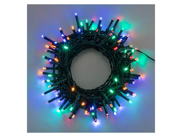Catena luci 400 microled multicolor 36901